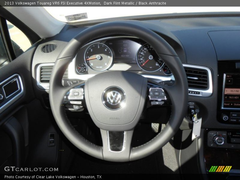 Dark Flint Metallic / Black Anthracite 2013 Volkswagen Touareg VR6 FSI Executive 4XMotion