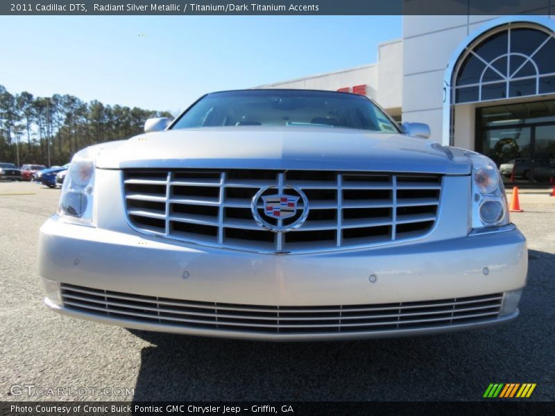 Radiant Silver Metallic / Titanium/Dark Titanium Accents 2011 Cadillac DTS