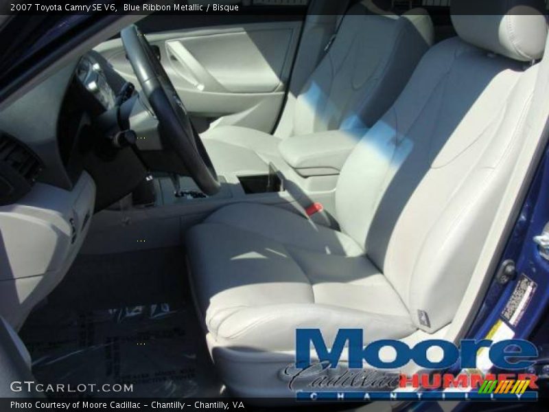 Blue Ribbon Metallic / Bisque 2007 Toyota Camry SE V6
