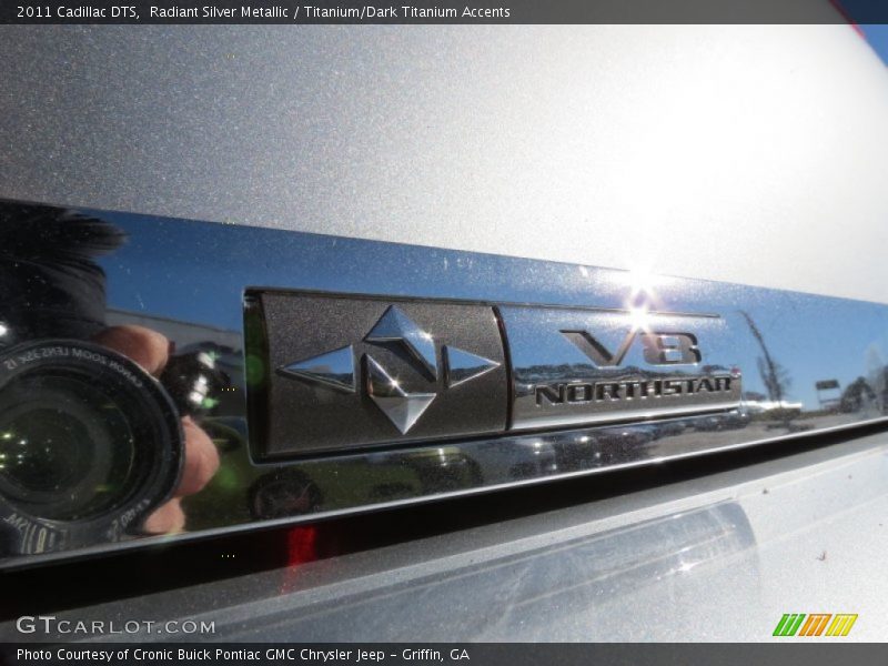 Radiant Silver Metallic / Titanium/Dark Titanium Accents 2011 Cadillac DTS