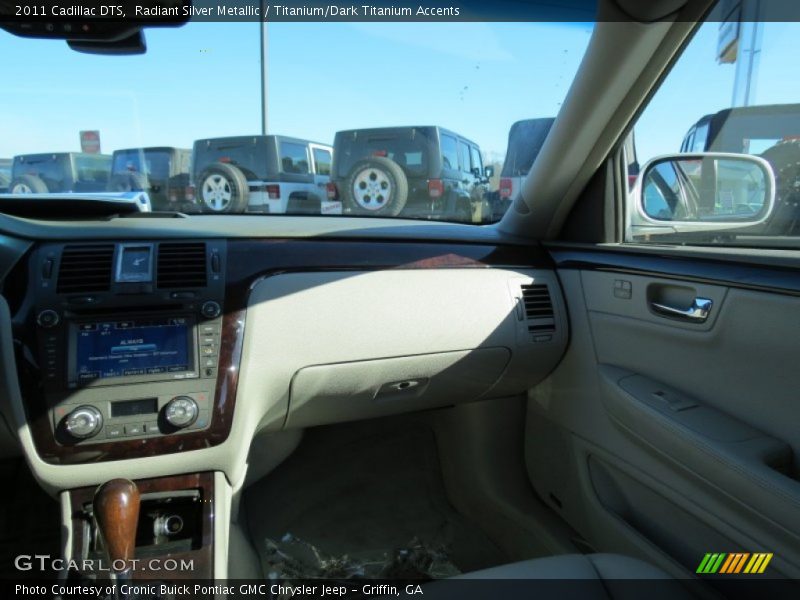 Radiant Silver Metallic / Titanium/Dark Titanium Accents 2011 Cadillac DTS