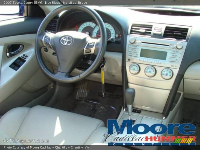 Blue Ribbon Metallic / Bisque 2007 Toyota Camry SE V6