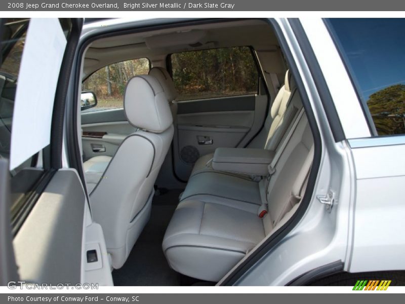 Bright Silver Metallic / Dark Slate Gray 2008 Jeep Grand Cherokee Overland