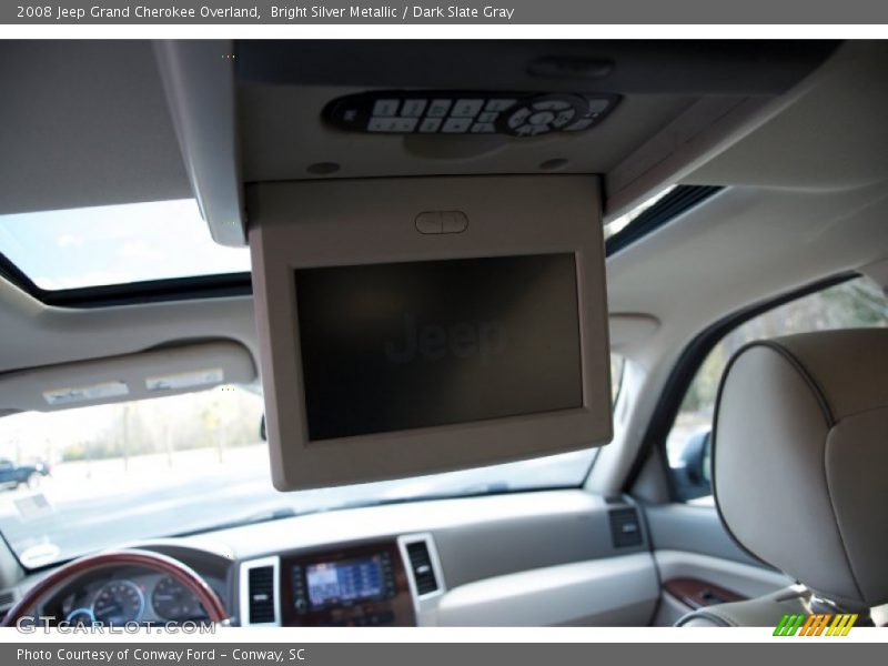 Bright Silver Metallic / Dark Slate Gray 2008 Jeep Grand Cherokee Overland