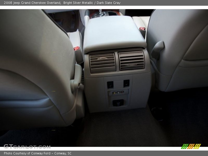Bright Silver Metallic / Dark Slate Gray 2008 Jeep Grand Cherokee Overland