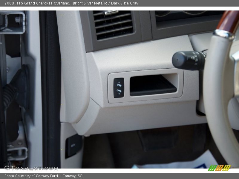 Bright Silver Metallic / Dark Slate Gray 2008 Jeep Grand Cherokee Overland