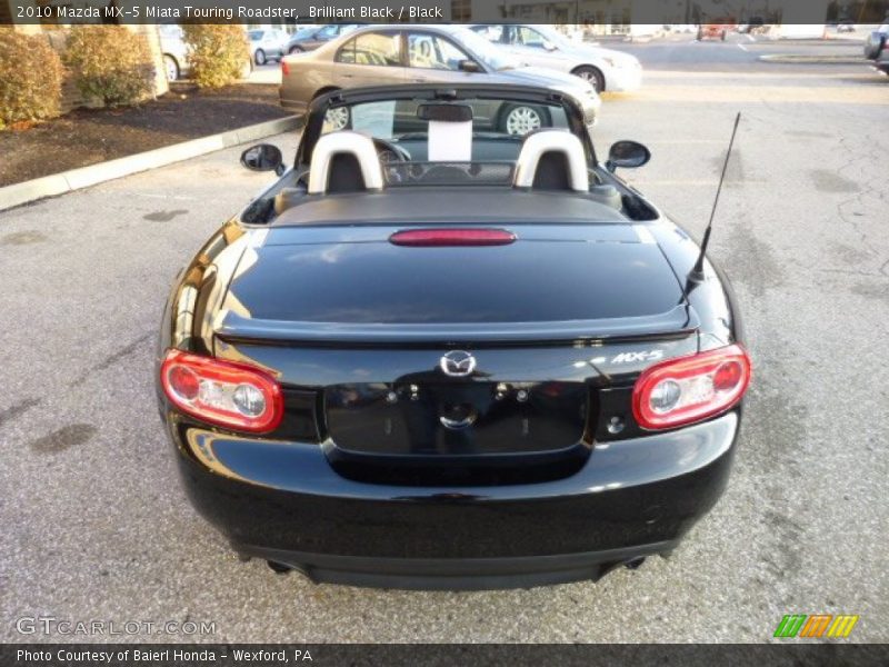 Brilliant Black / Black 2010 Mazda MX-5 Miata Touring Roadster