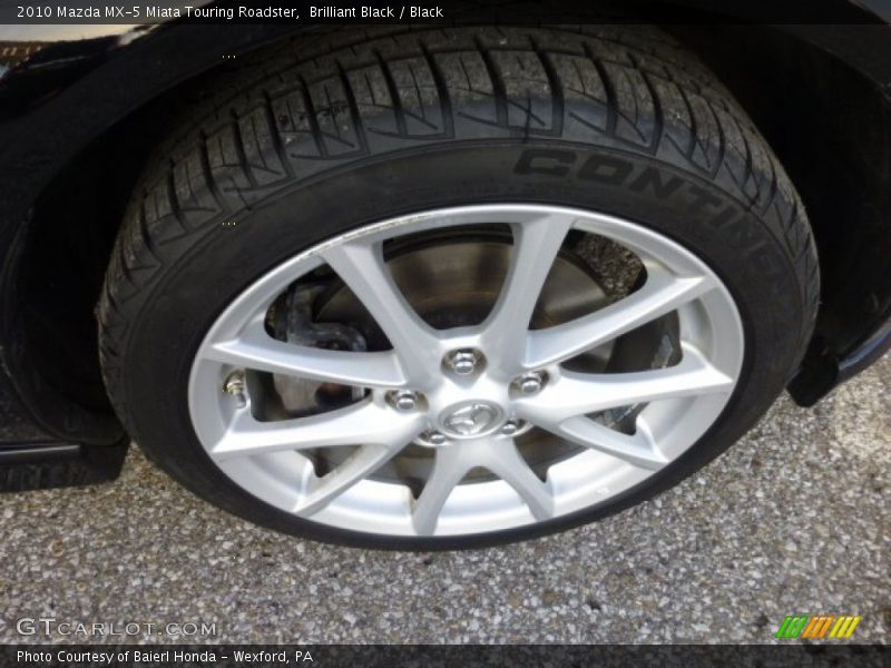 Brilliant Black / Black 2010 Mazda MX-5 Miata Touring Roadster