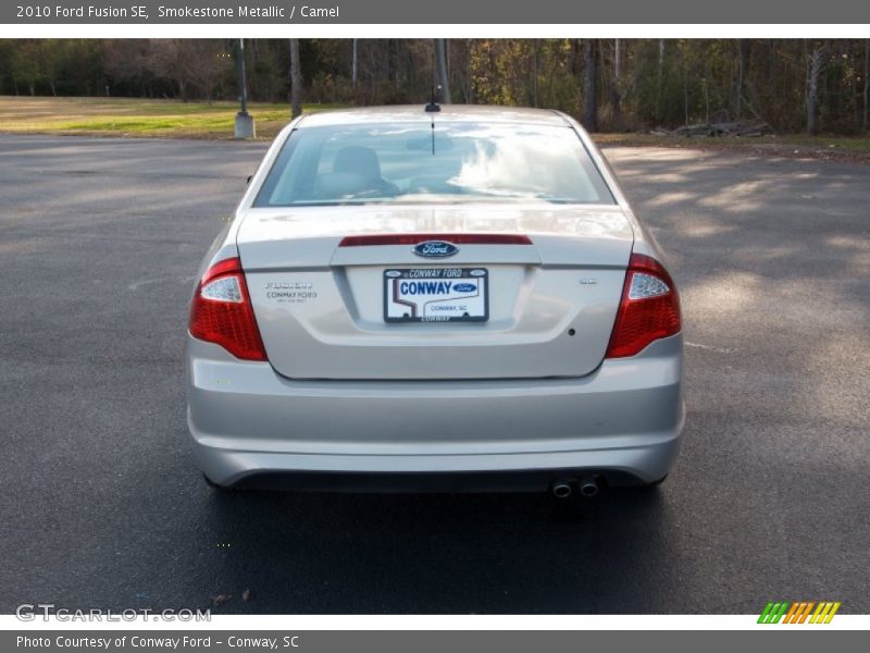 Smokestone Metallic / Camel 2010 Ford Fusion SE