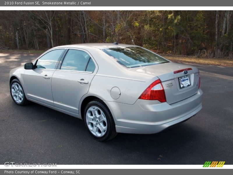 Smokestone Metallic / Camel 2010 Ford Fusion SE