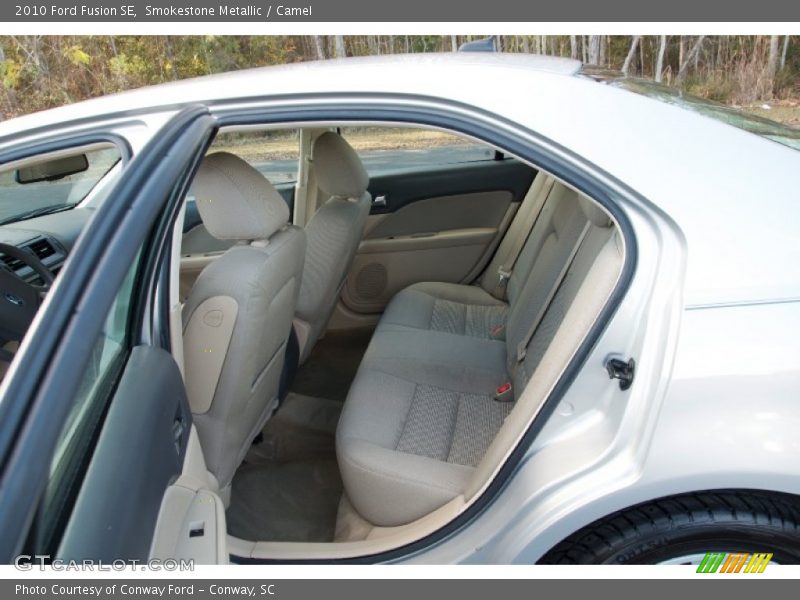 Smokestone Metallic / Camel 2010 Ford Fusion SE