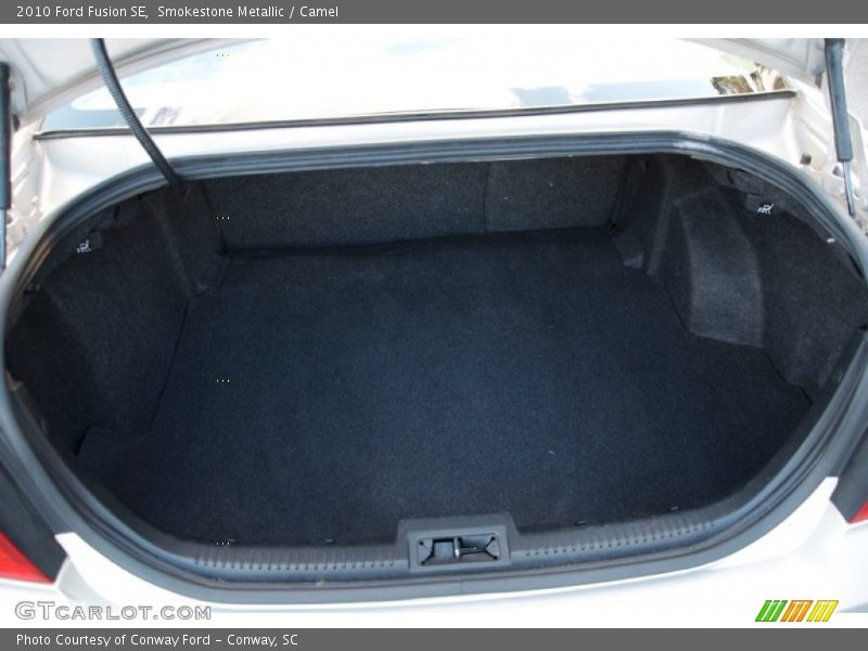 Smokestone Metallic / Camel 2010 Ford Fusion SE