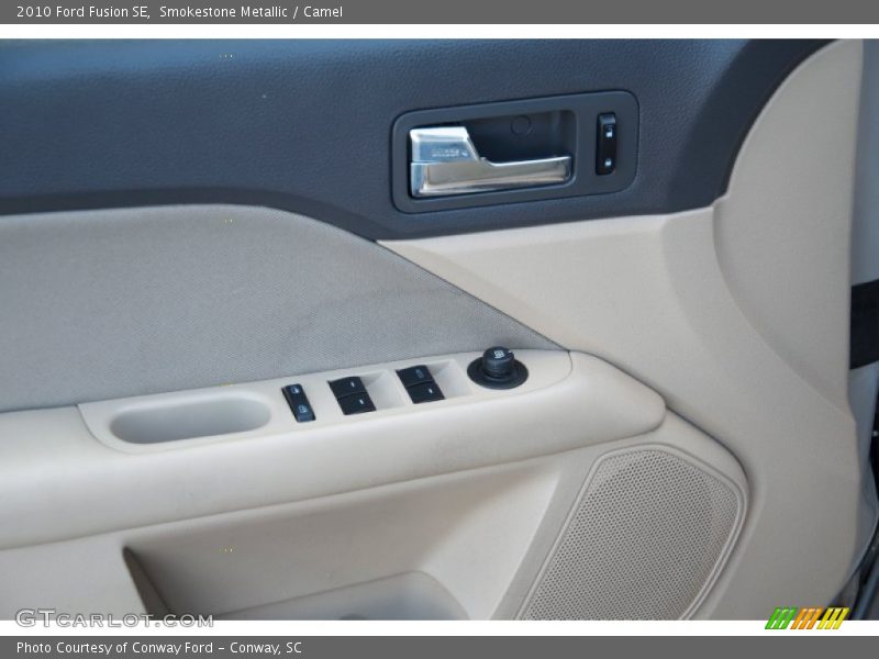 Smokestone Metallic / Camel 2010 Ford Fusion SE