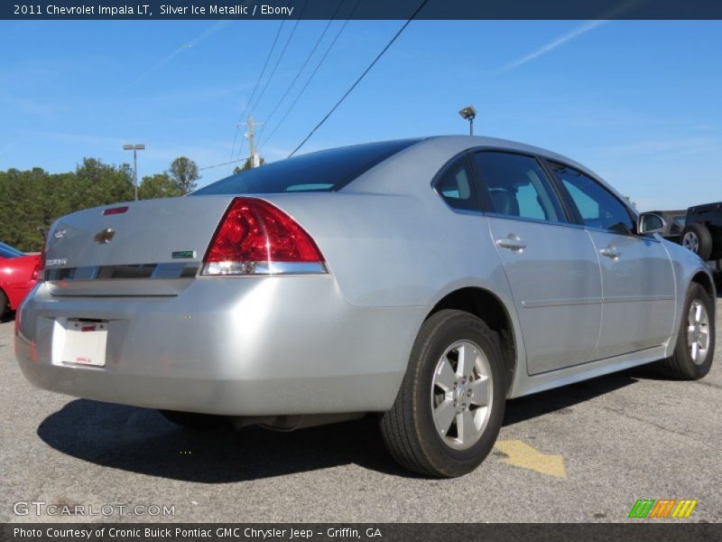 Silver Ice Metallic / Ebony 2011 Chevrolet Impala LT