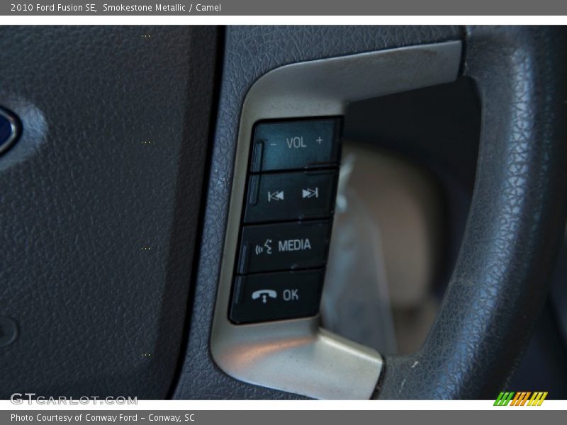 Smokestone Metallic / Camel 2010 Ford Fusion SE