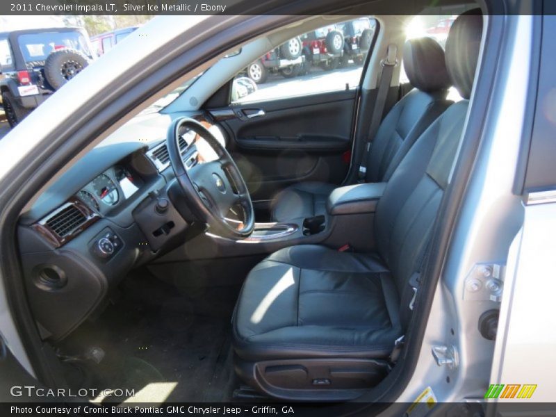 Silver Ice Metallic / Ebony 2011 Chevrolet Impala LT