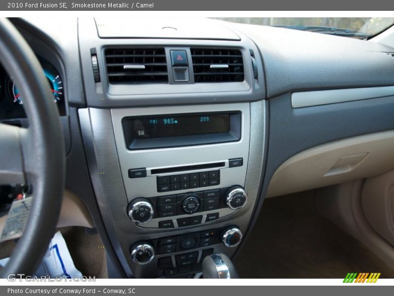 Smokestone Metallic / Camel 2010 Ford Fusion SE
