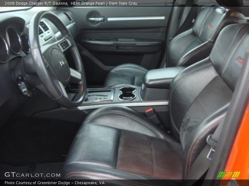 Front Seat of 2008 Charger R/T Daytona