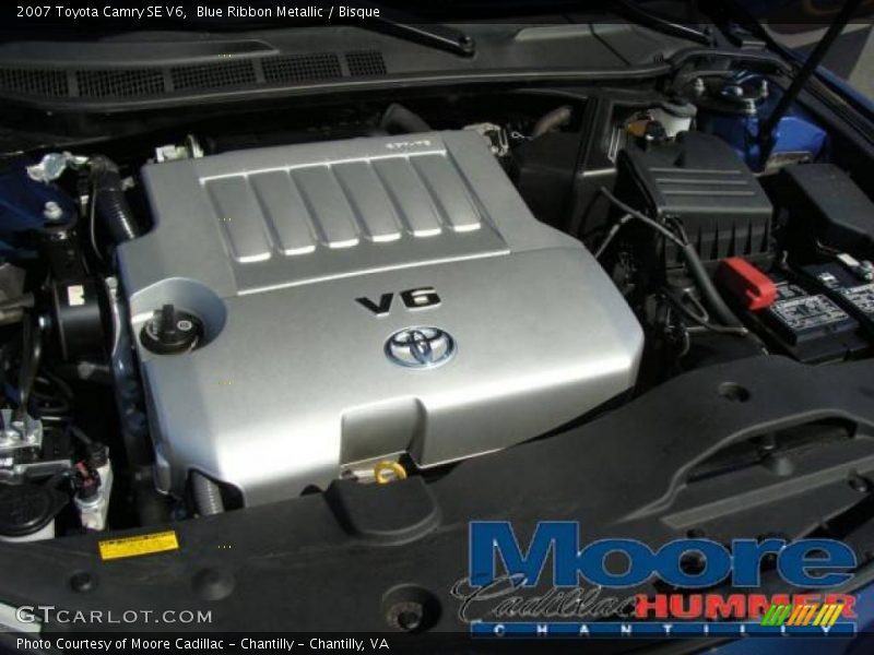 Blue Ribbon Metallic / Bisque 2007 Toyota Camry SE V6