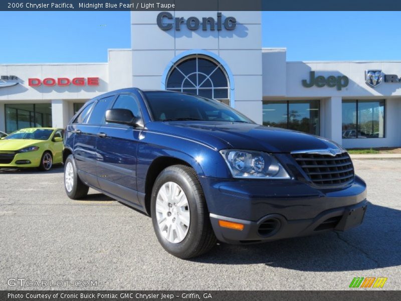 Midnight Blue Pearl / Light Taupe 2006 Chrysler Pacifica