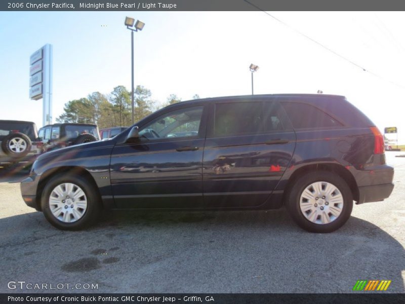 Midnight Blue Pearl / Light Taupe 2006 Chrysler Pacifica