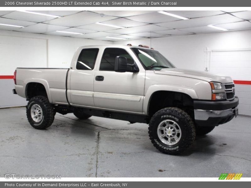 Silver Birch Metallic / Dark Charcoal 2006 Chevrolet Silverado 2500HD LT Extended Cab 4x4