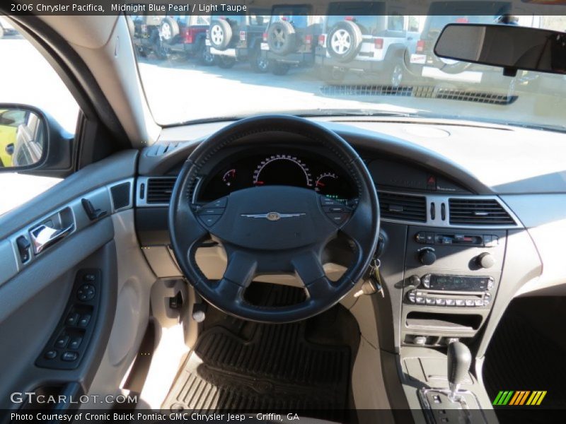 Midnight Blue Pearl / Light Taupe 2006 Chrysler Pacifica