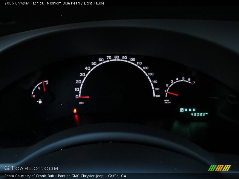 Midnight Blue Pearl / Light Taupe 2006 Chrysler Pacifica