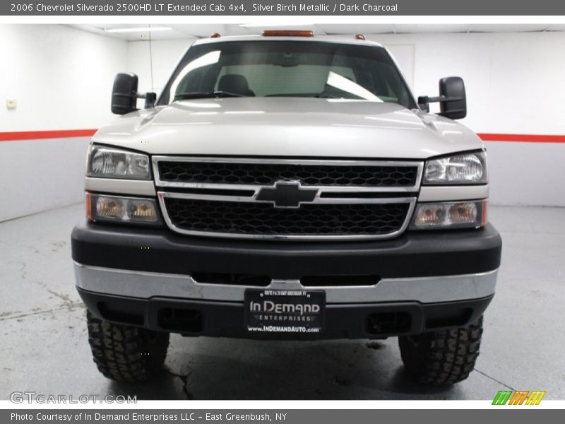 Silver Birch Metallic / Dark Charcoal 2006 Chevrolet Silverado 2500HD LT Extended Cab 4x4