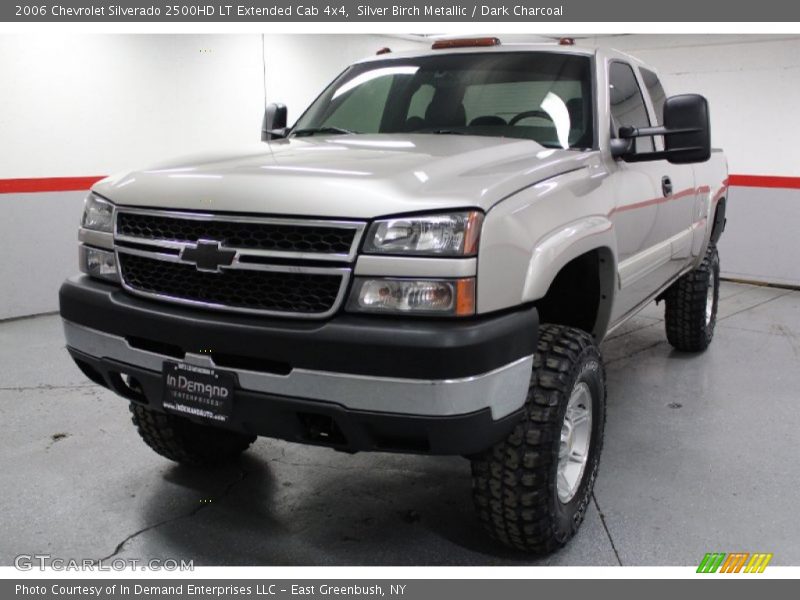 Silver Birch Metallic / Dark Charcoal 2006 Chevrolet Silverado 2500HD LT Extended Cab 4x4