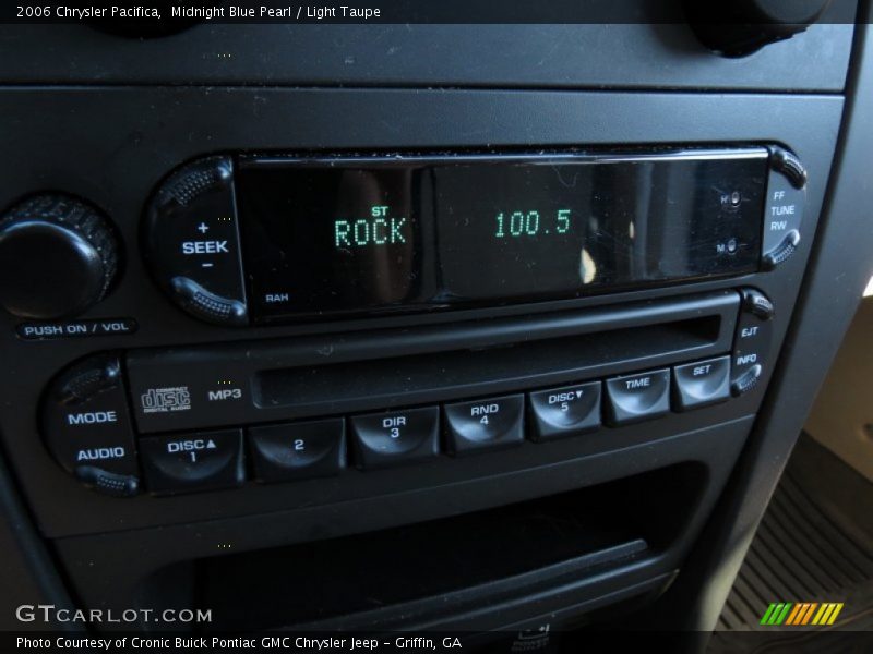Midnight Blue Pearl / Light Taupe 2006 Chrysler Pacifica