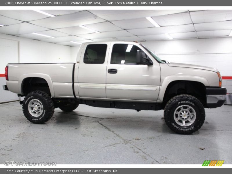 Silver Birch Metallic / Dark Charcoal 2006 Chevrolet Silverado 2500HD LT Extended Cab 4x4