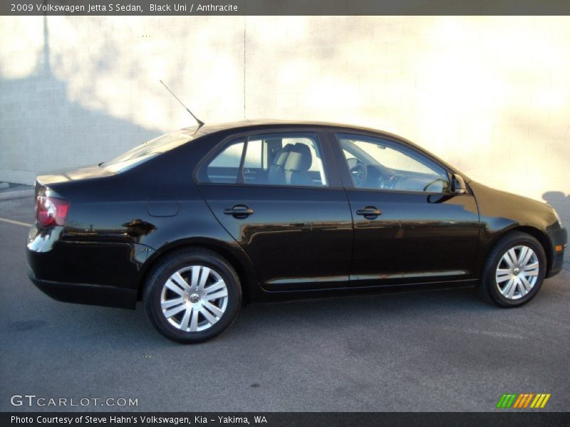 Black Uni / Anthracite 2009 Volkswagen Jetta S Sedan