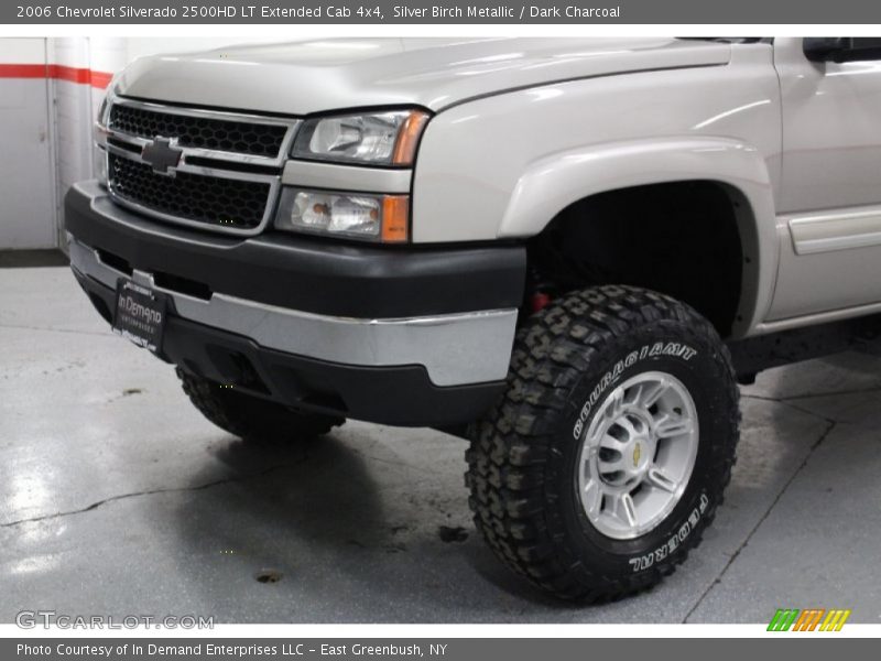 Silver Birch Metallic / Dark Charcoal 2006 Chevrolet Silverado 2500HD LT Extended Cab 4x4