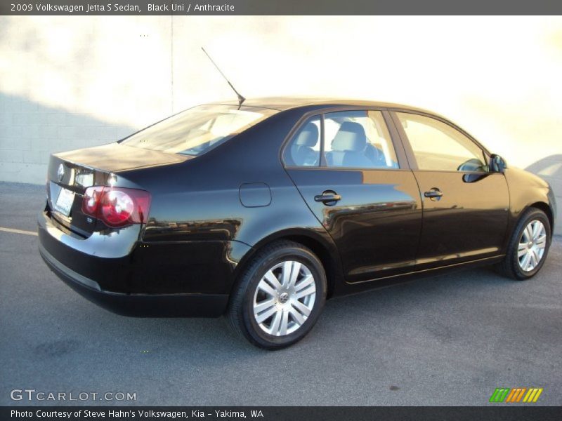 Black Uni / Anthracite 2009 Volkswagen Jetta S Sedan