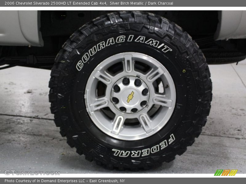 Silver Birch Metallic / Dark Charcoal 2006 Chevrolet Silverado 2500HD LT Extended Cab 4x4