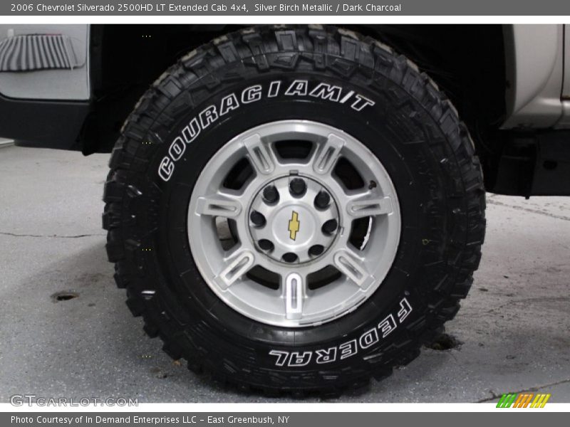 Silver Birch Metallic / Dark Charcoal 2006 Chevrolet Silverado 2500HD LT Extended Cab 4x4