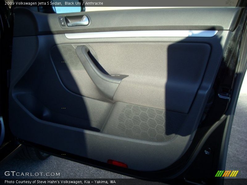 Black Uni / Anthracite 2009 Volkswagen Jetta S Sedan