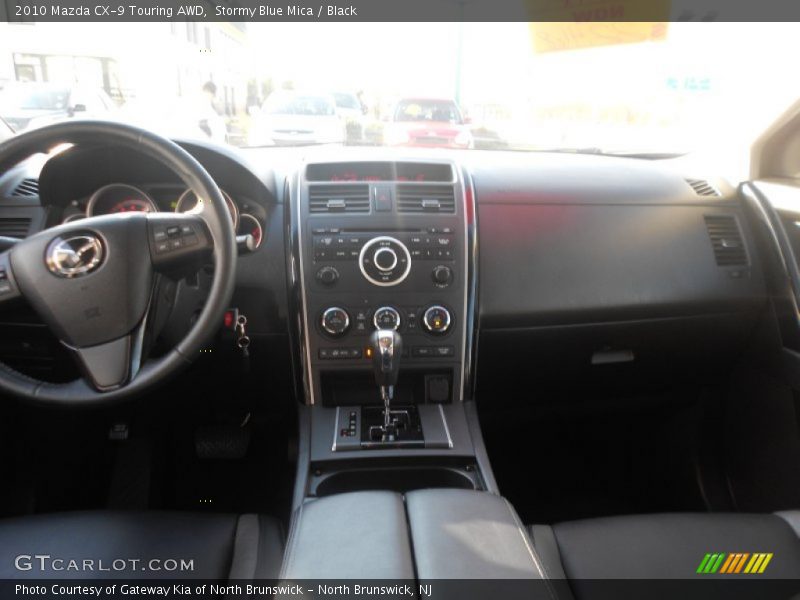 Stormy Blue Mica / Black 2010 Mazda CX-9 Touring AWD