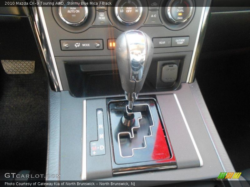 Stormy Blue Mica / Black 2010 Mazda CX-9 Touring AWD