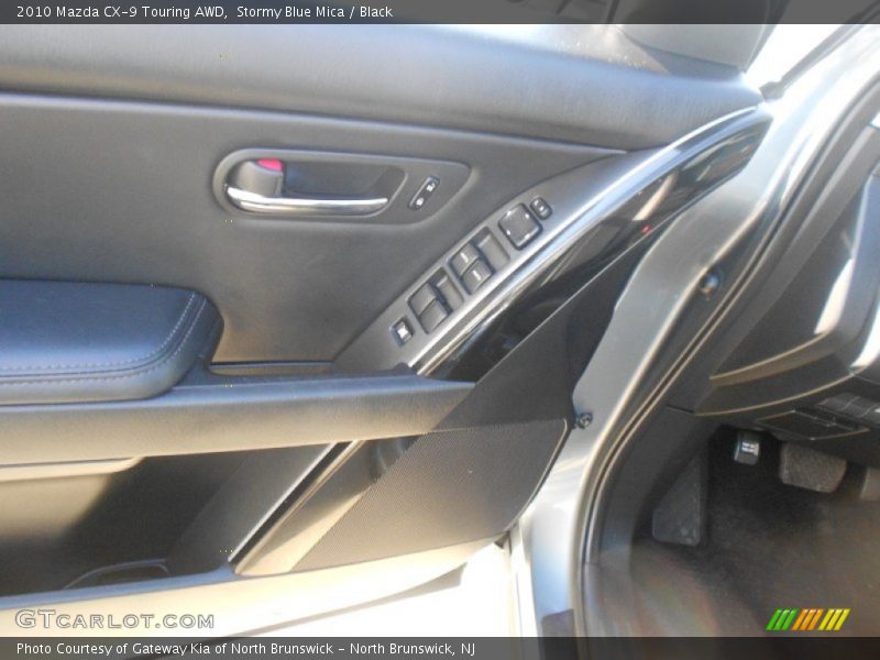 Stormy Blue Mica / Black 2010 Mazda CX-9 Touring AWD