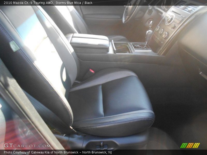 Stormy Blue Mica / Black 2010 Mazda CX-9 Touring AWD