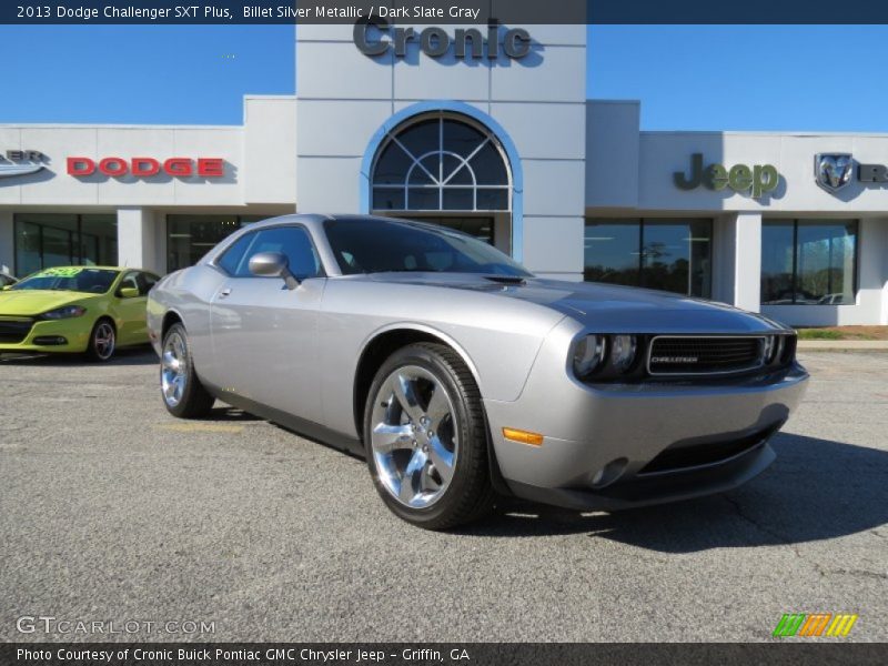 Billet Silver Metallic / Dark Slate Gray 2013 Dodge Challenger SXT Plus