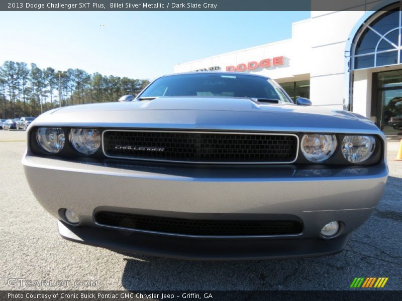 Billet Silver Metallic / Dark Slate Gray 2013 Dodge Challenger SXT Plus