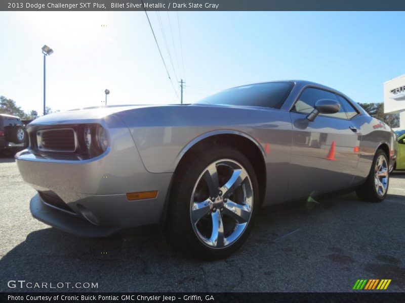 Billet Silver Metallic / Dark Slate Gray 2013 Dodge Challenger SXT Plus