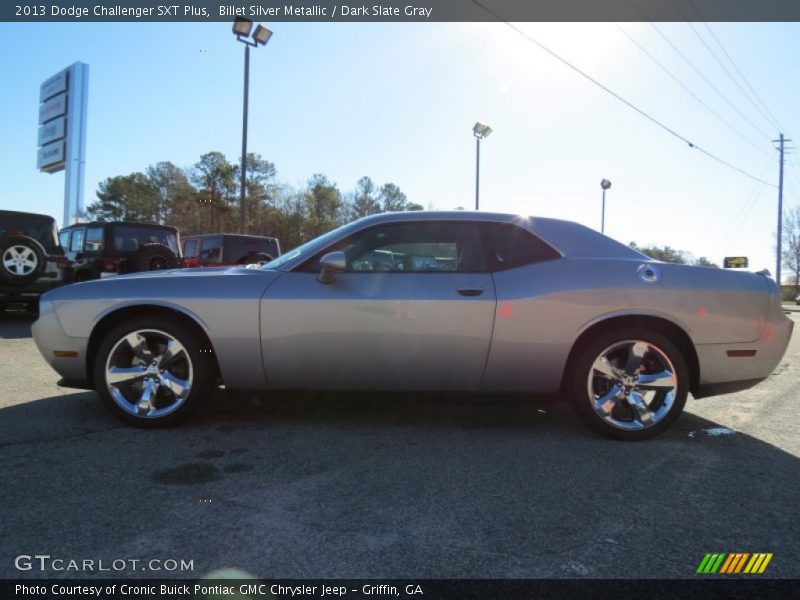Billet Silver Metallic / Dark Slate Gray 2013 Dodge Challenger SXT Plus