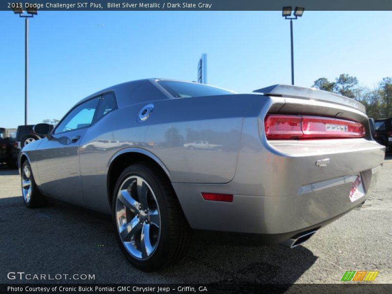 Billet Silver Metallic / Dark Slate Gray 2013 Dodge Challenger SXT Plus