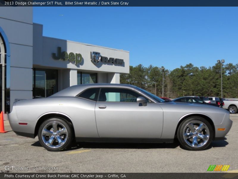 Billet Silver Metallic / Dark Slate Gray 2013 Dodge Challenger SXT Plus