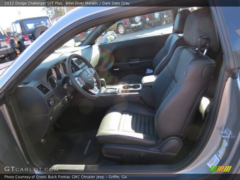 Billet Silver Metallic / Dark Slate Gray 2013 Dodge Challenger SXT Plus
