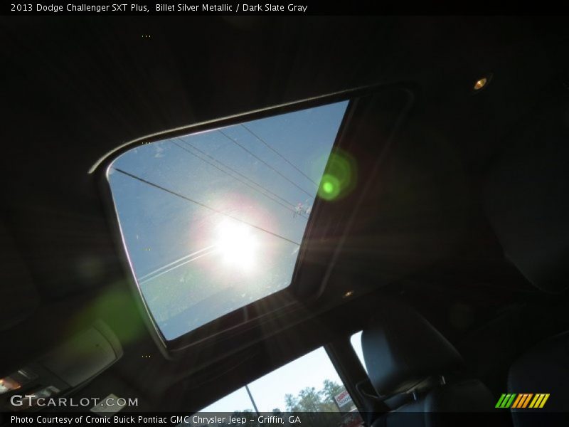 Billet Silver Metallic / Dark Slate Gray 2013 Dodge Challenger SXT Plus